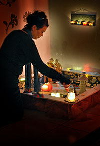 Tantra Meditationsecke